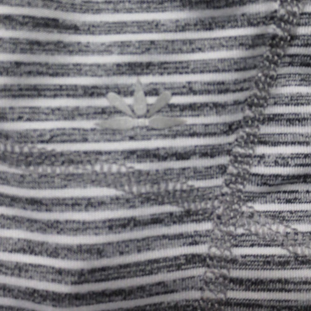 4/$14 LUKKA womens STRIPED gray WHITE pink JACKET lightweight HOODIE SIZE MED - Picture 11 of 12